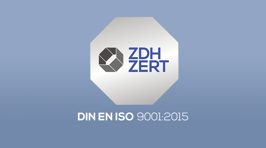 ISO Zertifikat